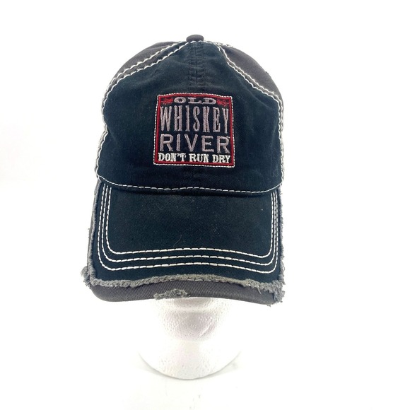 Old Whiskey River Other - Old Whiskey River Don't Run Dry Distressed Baseball Cap Willie Nelson Tour 2017